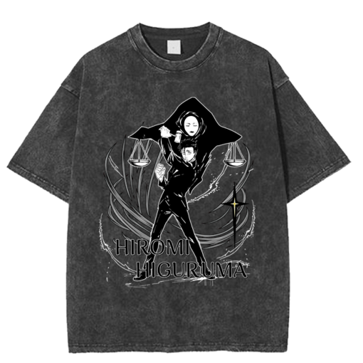 Higuruma Objecttion Jujutsu Kaisen Shirt - JJK Washed Tee