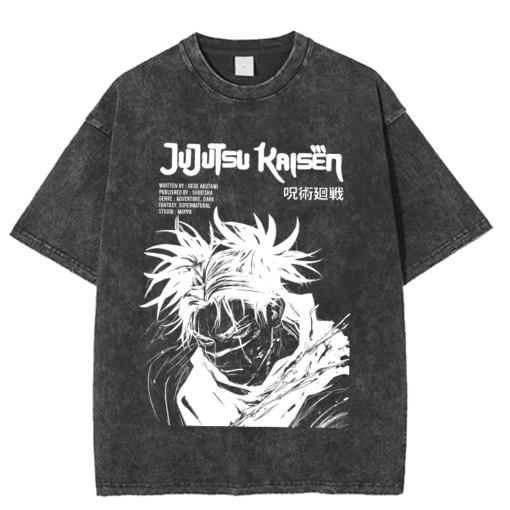 Choso Jujutsu Kaisen Streetwear Washed Tee