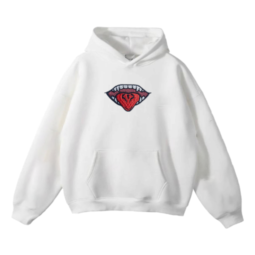 Sukuna Mouth Embroidery Hoodie - Jujutsu Kaisen Merch