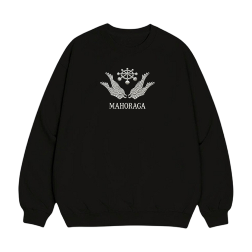 Mahogara Embroidery Sweatshirt - Jujutsu Kaisen Merch