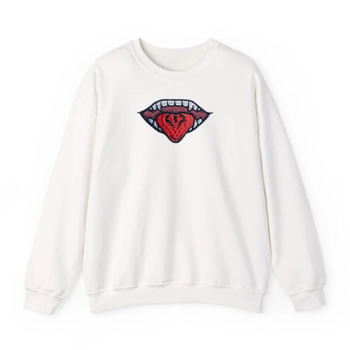 Sukuna Mouth Embroidery Sweatshirt - Jujutsu Kaisen Merch