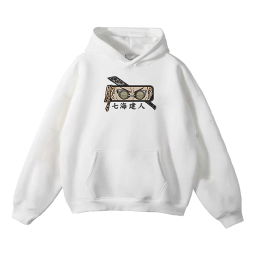 Nanami Embroidery Hoodie - Jujutsu Kaisen Merch