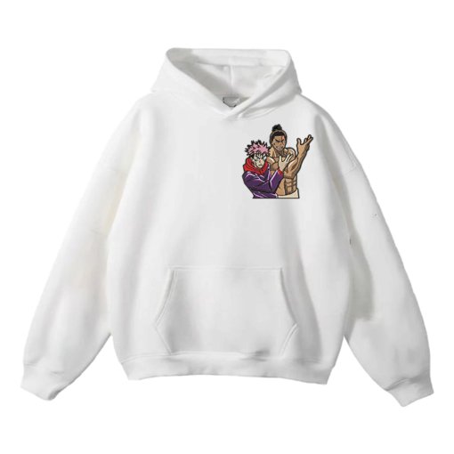 Besto Friendo Embroidery Hoodie - Jujutsu Kaisen Itadori And Aoi Todo Merch