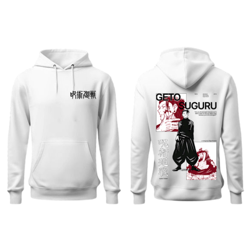 Geto Suguru Wallpaper Hoodie - Jujutsu Kaisen Anime Apperal