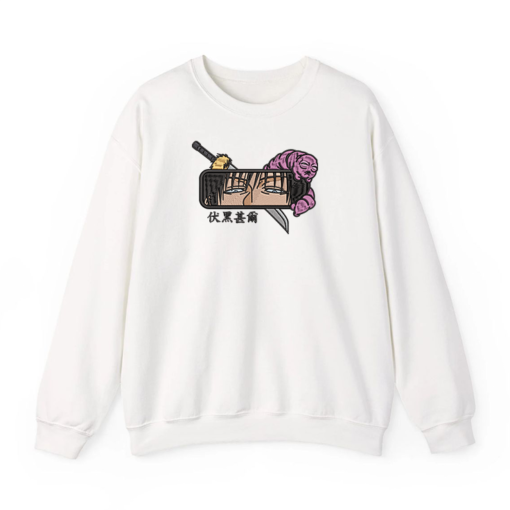 Toji Fushiguro Embroidery Sweatshirt - Jujutsu Kaisen Merch